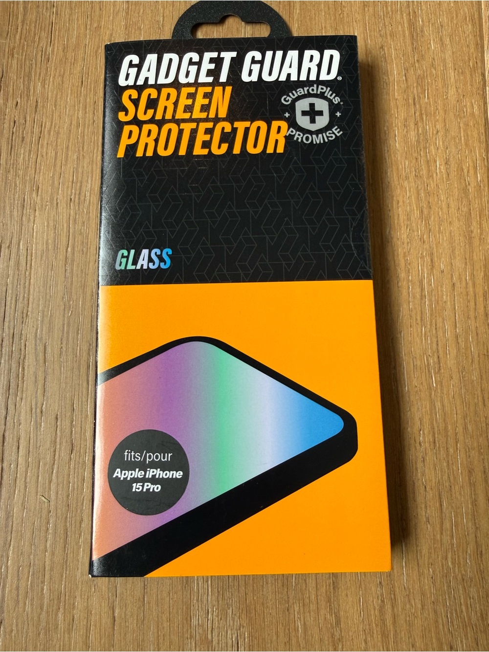 New Gadget Guard Screen Protector Tempered Glass for Apple iPhone 15 Pro